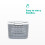 LIVIVO (5L) LIVIVO 1Pc Plastic Storage Basket - Grey 6