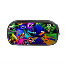 (Style K) Rainbow Friends Pencil Case Large Capacity Stationery School Bag Kids Student