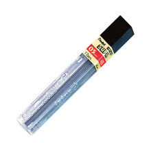 Pentel 049251 Super Hi-Polymer Pencil Refill Lead, 0.5 Mm Hb Medium Tip - Black