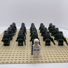 (Style E 21pcs) 21Pcs Fit Lego Star Wars Empire Storm Trooper Minifigures Kids Toys