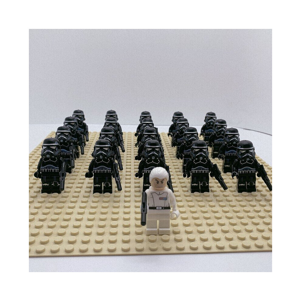 (Style E 21pcs) 21Pcs Fit Lego Star Wars Empire Storm Trooper Minifigures Kids Toys