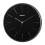 GEEPAS GEEPAS Analog Wall Clock Battery Operated Silent Non-Ticking, Black 1