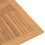 VidaXL (square) vidaXL Folding Garden Table Outdoor Table Patio Dining Table Solid Wood Teak 7