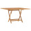VidaXL (square) vidaXL Folding Garden Table Outdoor Table Patio Dining Table Solid Wood Teak 1
