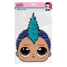 Punk Boi LOL Surprise Single 2D Card Party Fancy Dress Mask