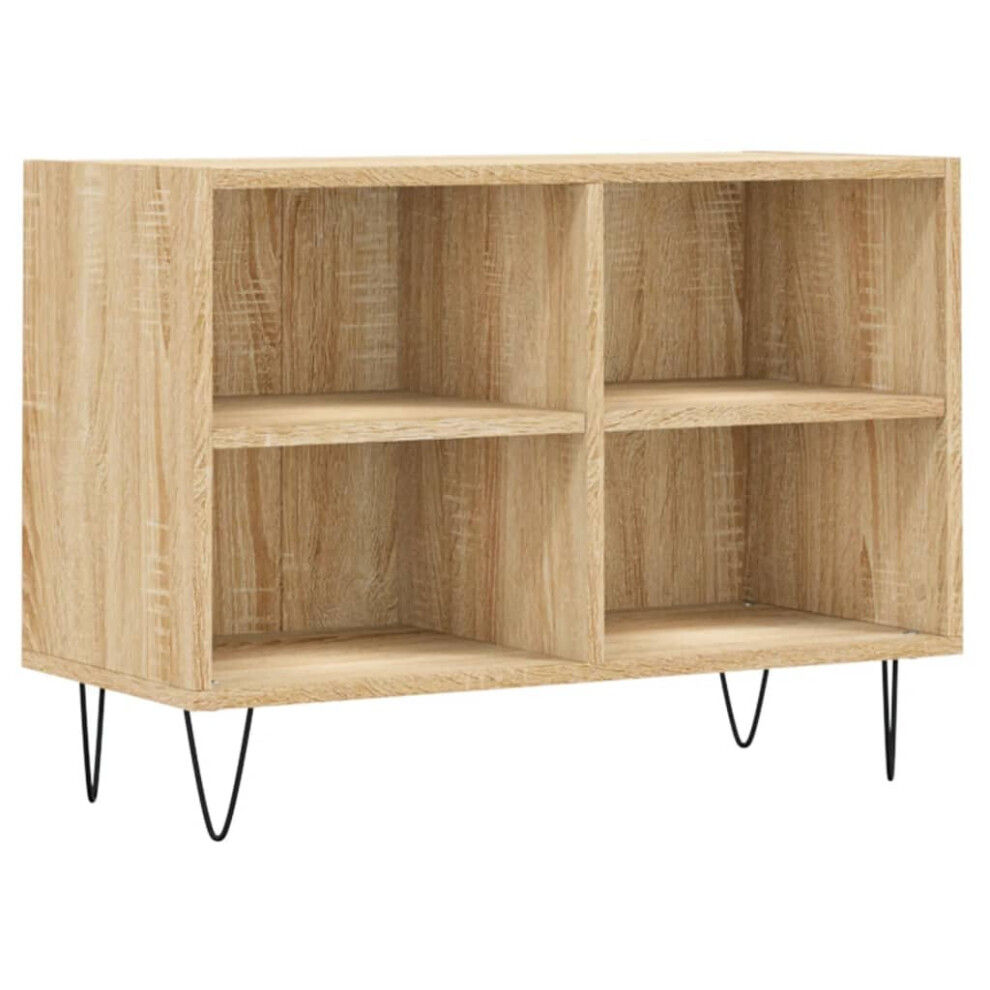 vidaXL TV Cabinet TV Unit Media Cabinet TV Stand Sonoma Oak Engineered Wood