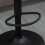 Gray bar stools soft comfortable with Backrest Light grey 3