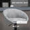 Gray bar stools soft comfortable with Backrest Light grey 6