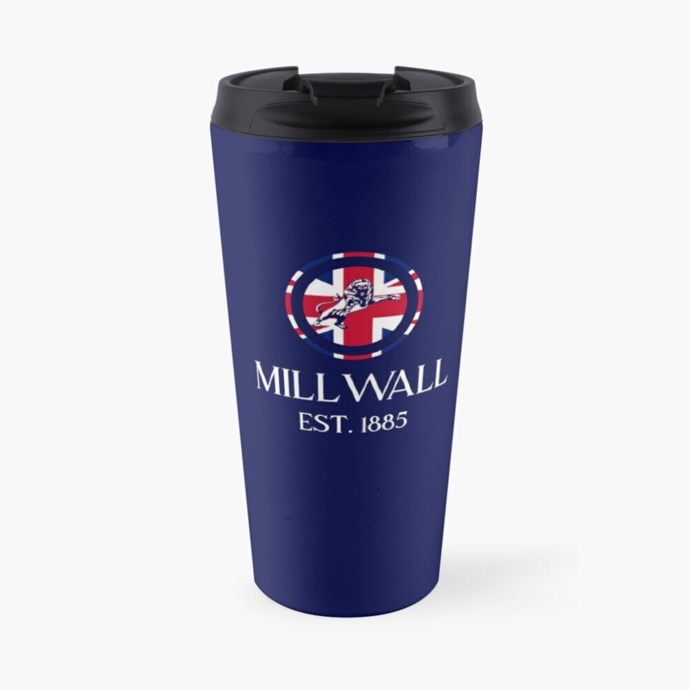 Coffee Mug Millwall GB 16 oz Stainless Steel Vacuum Insulated Tumbler Cup