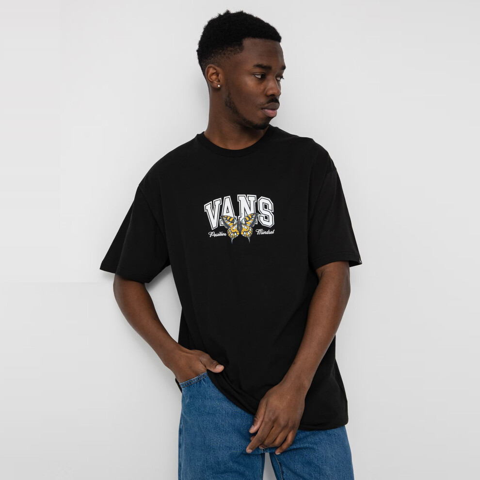 (VANS Positive Mindset T Shirt Black S) VANS Positive Mindset  Mens T Shirt Black