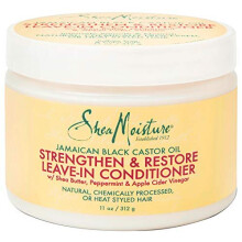 Sheamoisture Strengthen & Restore Leave-In Conditioner Jamaican Black Castor Oil, 340 ml