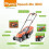 Flymo Speedi-Mo 360C Electric Wheeled Lawn Mower, 1500 W, Cutting Width 36 cm, Orange/black 2