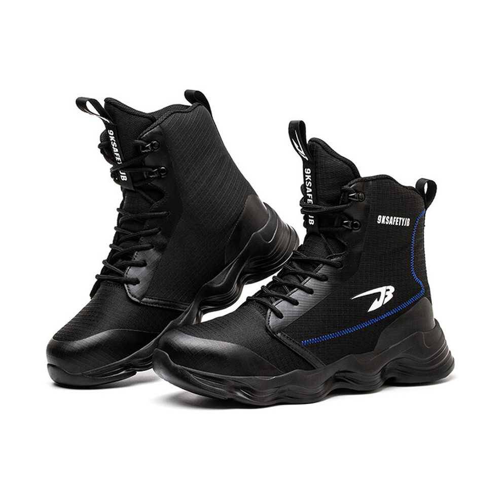 Unisex Work Safety Shoes Puncture Proof Anti Skid Steel Toe High Top Work Shoes Industrial Construction Sneakers 885664883738