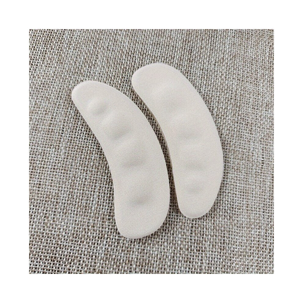 1Pair Pea Style Silicone Invisible Anti Slip Stickers Sweat Absorbing Pain Resistant Forefoot Pad