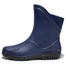 Men Rain Boots Wear resistant Waterproof Non slip Knee High Rain Shoes For Outdoor Walking Fishing