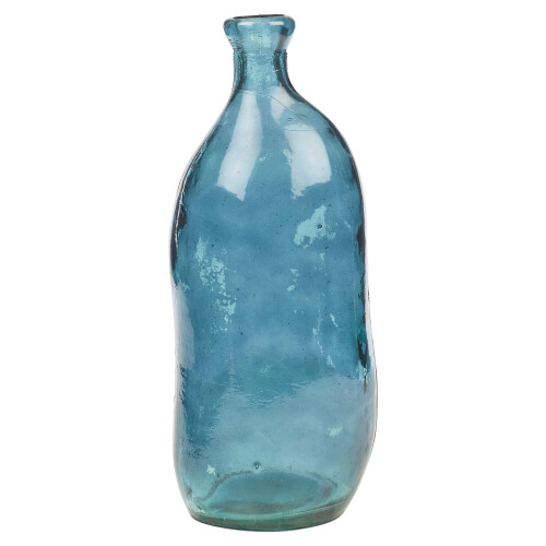 URBN Living (Grey) 36cm 3.1L Recycled Coloured Glass Lea Flower Vase 2