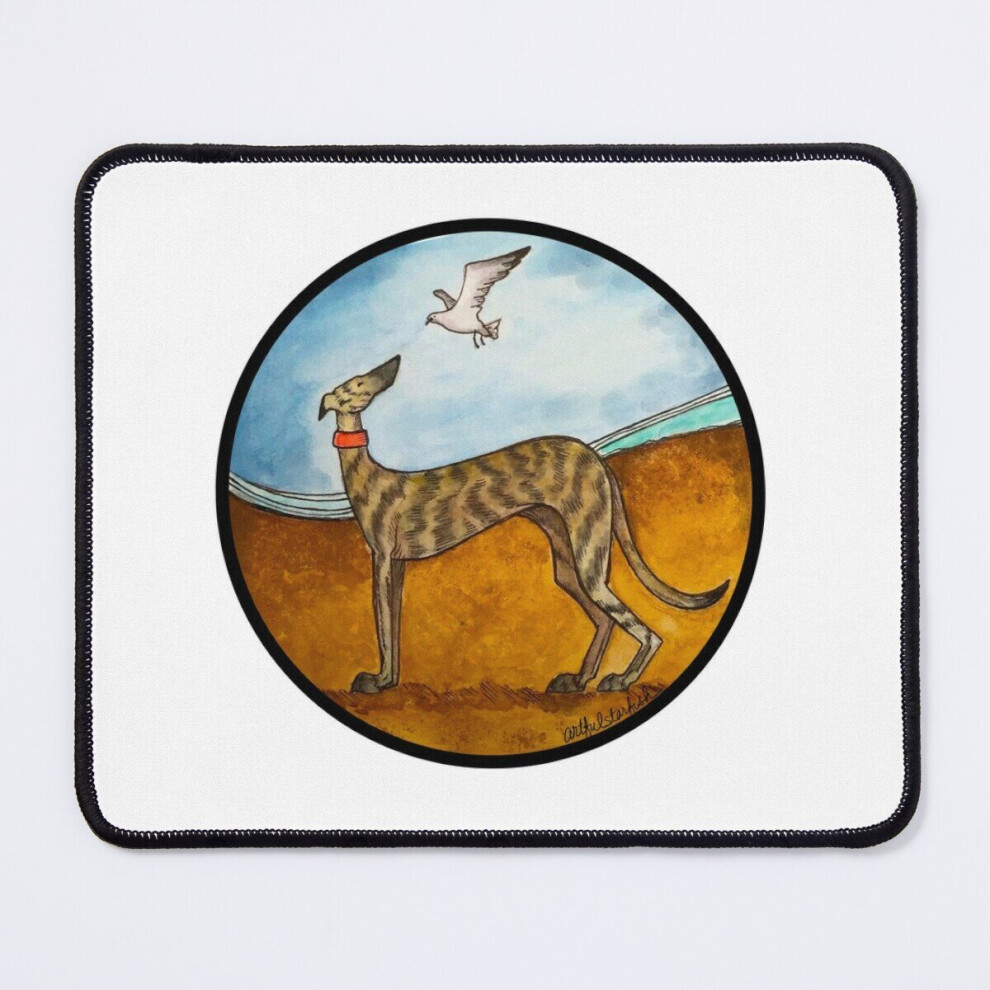 Mouse Pad Copy Of Brindle Beach Sight Hound Logo 11.8 X 9.8 Inch Computer Mat Gaming Office Mousepad 7802738134230