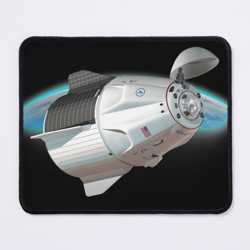 Mouse Pad Spacex Inspiration4 Crew Dragon 11.8 X 9.8 Inch Computer Mat Gaming Office Mousepad 7802738147919