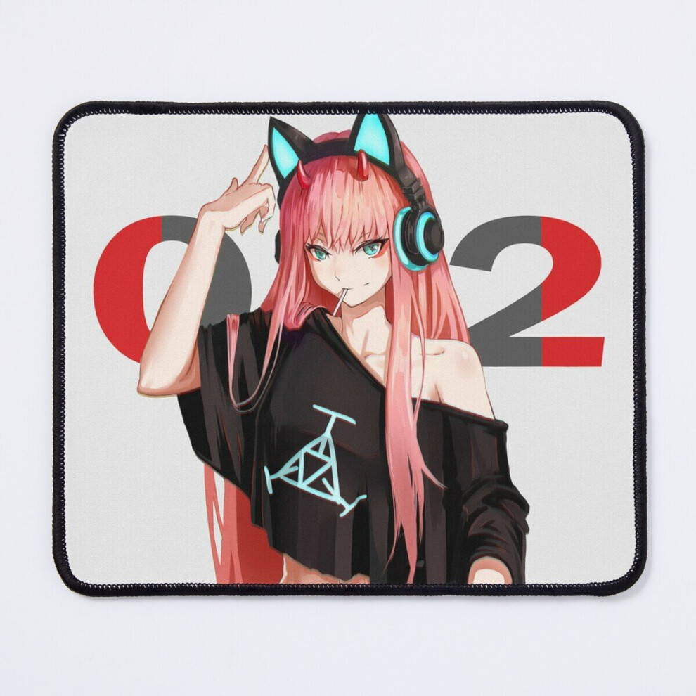 Mouse Pad Zero Two Waifu 7 11.8 X 9.8 Inch Computer Mat Gaming Office Mousepad 7802738143133