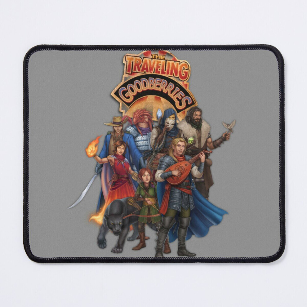 Bearlad Mouse Pad Traveling Goodberries Group Photo 11.8 X 9.8 Inch Computer Mat Gaming Office Mousepad