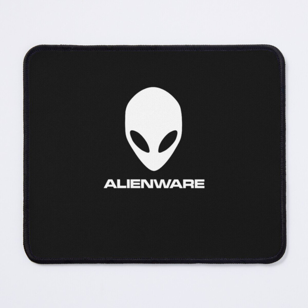 Mouse Pad Alienware Dell Gaming logo White 11.8 x 9.8 inch Computer Mat Gaming Office Mousepad