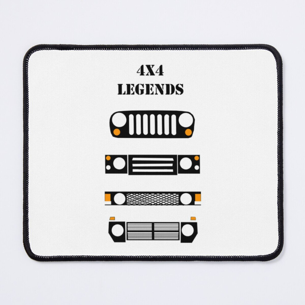 Mouse Pad 4X4 Legends, 11.8 X 9.8 Inch Computer Mat Gaming Office Mousepad 7802738136746