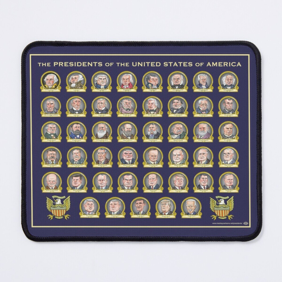 Mouse Pad Presidents Of The United States Of America (Design Two) 11.8 X 9.8 Inch Computer Mat Gaming Office Mousepad 7802738159172