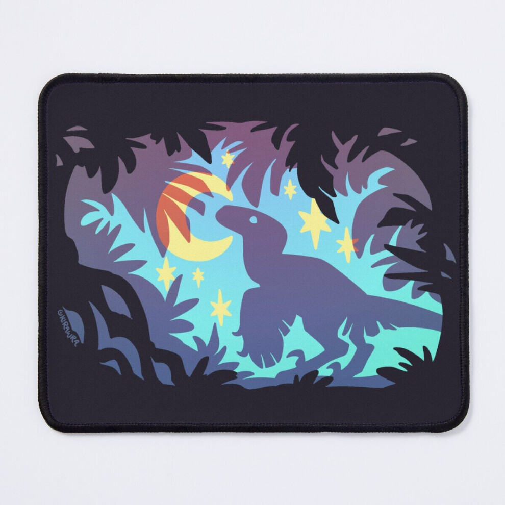 Mouse Pad Stargazing Dino ( Variant) 11.8 X 9.8 Inch Computer Mat Gaming Office Mousepad Blue 7802738124170