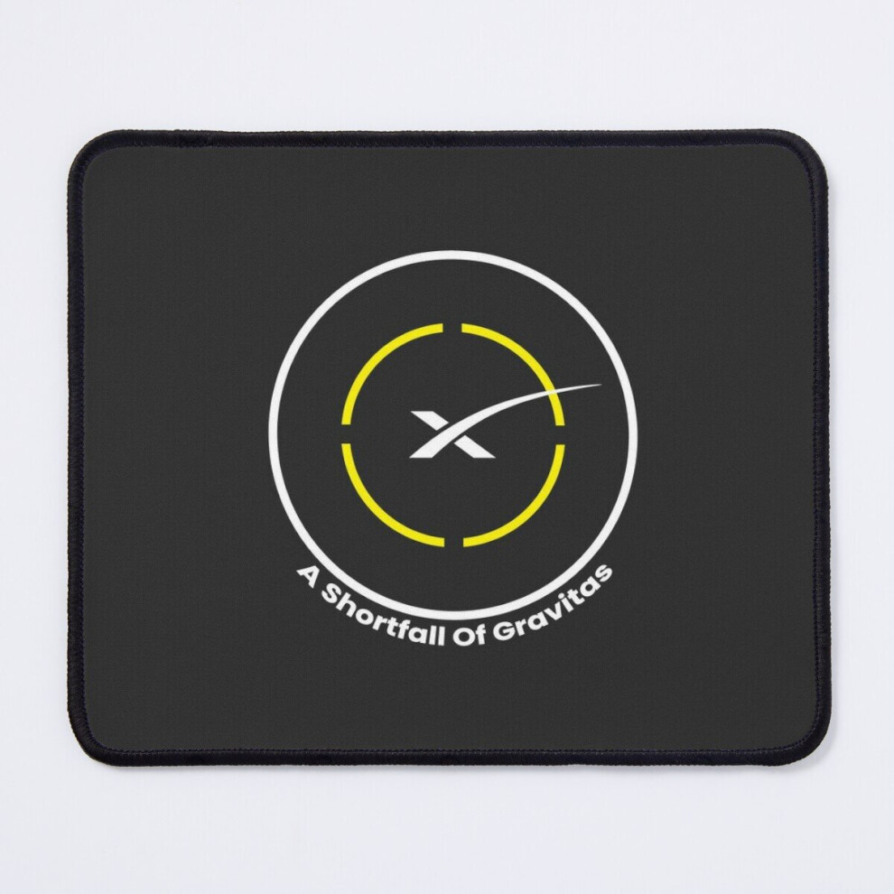 Mouse Pad A Shortfall Of Gravitas - Spacex Landing Droneship 11.8 X 9.8 Inch Computer Mat Gaming Office Mousepad 7802738191011