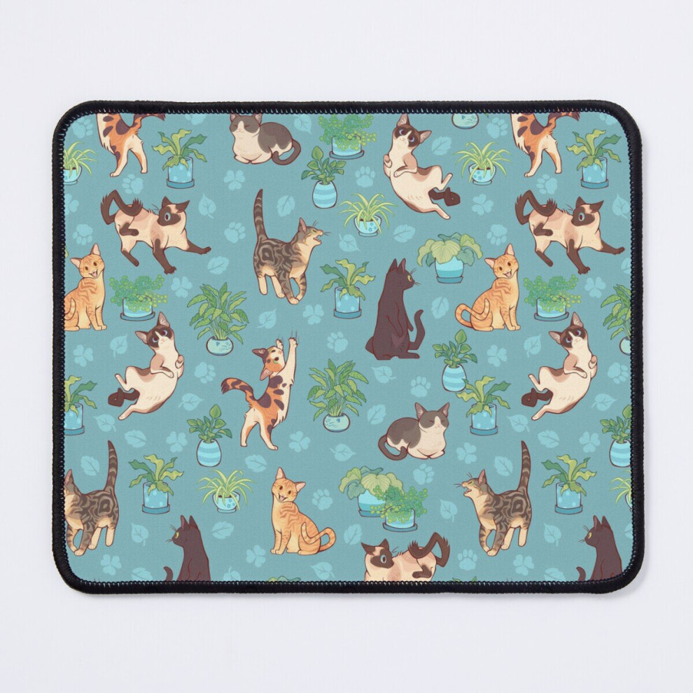 Mouse Pad Cozy Michis In 11.8 X 9.8 Inch Computer Mat Gaming Office Mousepad Blue 7802738114652
