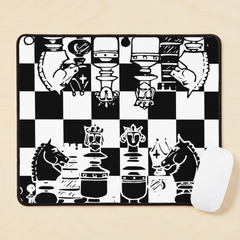 Mouse Pad Chess 11.8 X 9.8 Inch Computer Mat Gaming Office Mousepad 7802738141337
