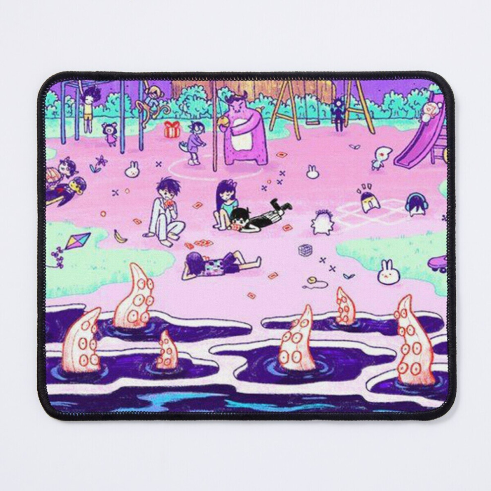 Mouse Pad -Omori- Gameplay Traditional Inspired 11.8 X 9.8 Inch Computer Mat Gaming Office Mousepad 7802738206432