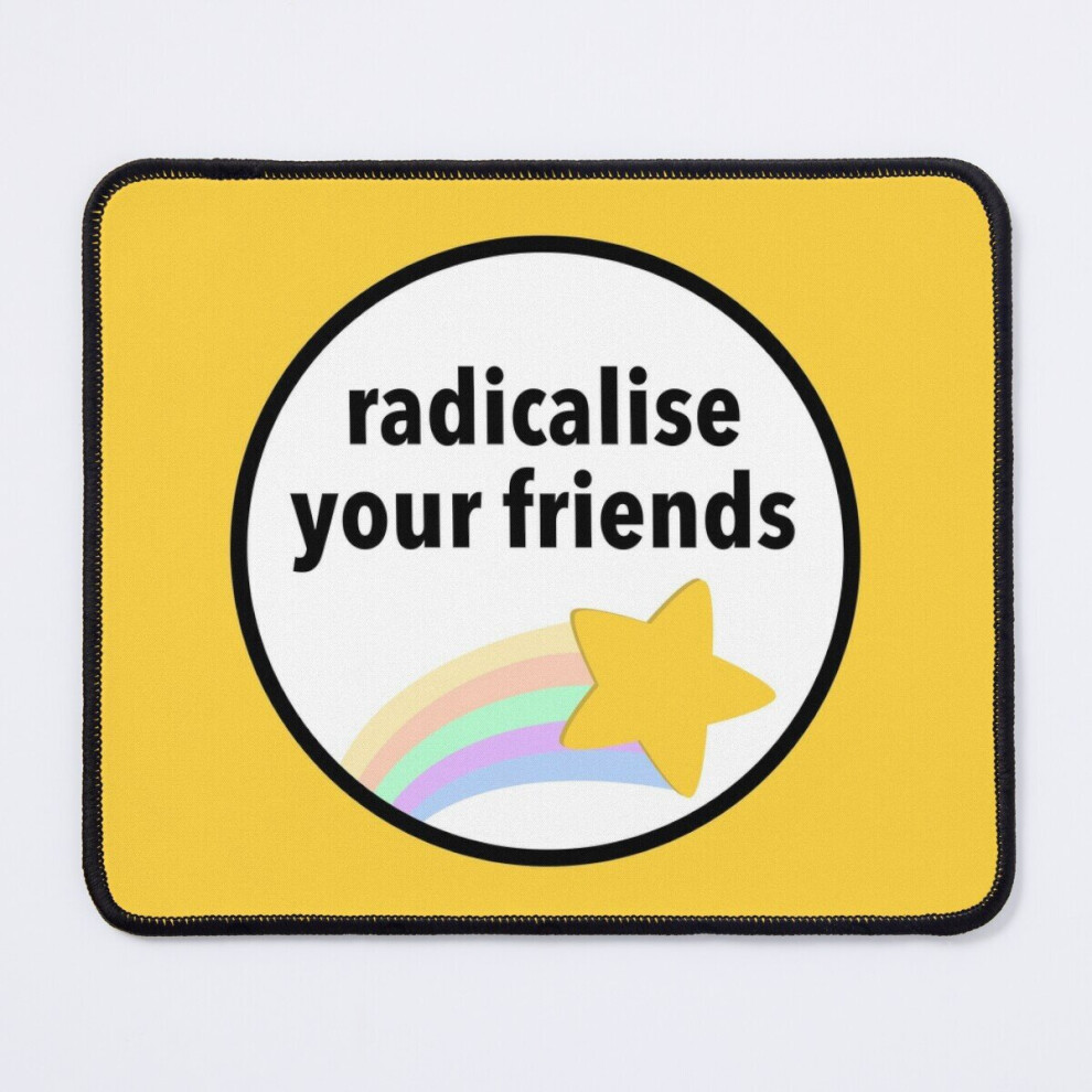Mouse Pad Radicalise Your Friends - Communism 11.8 X 9.8 Inch Computer Mat Gaming Office Mousepad 7802738193978