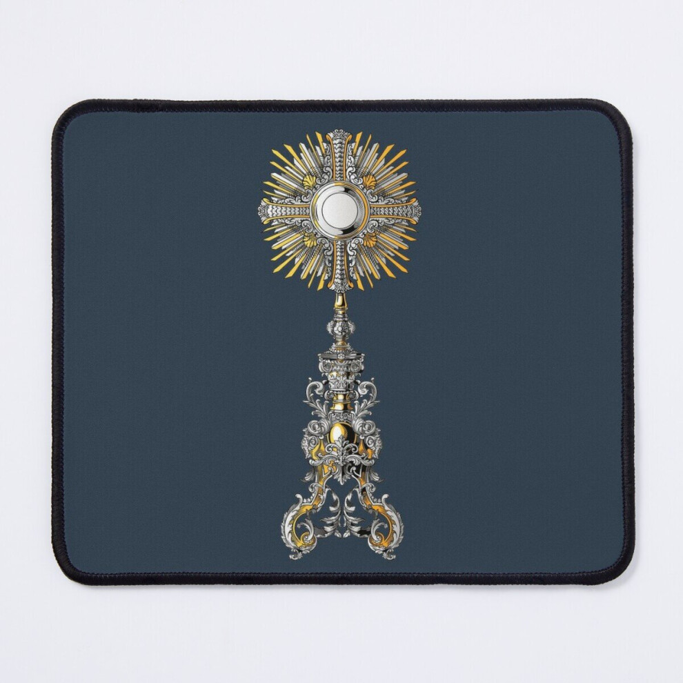 Mouse Pad Catholic Monstrance 11.8 X 9.8 Inch Computer Mat Gaming Office Mousepad 7802738132861