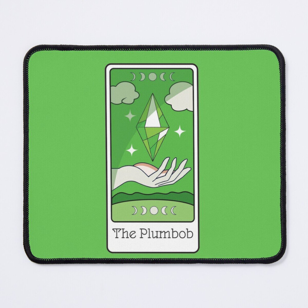 Mouse Pad Tarot Plumbob 11.8 X 9.8 Inch Computer Mat Gaming Office Mousepad 7802738143027
