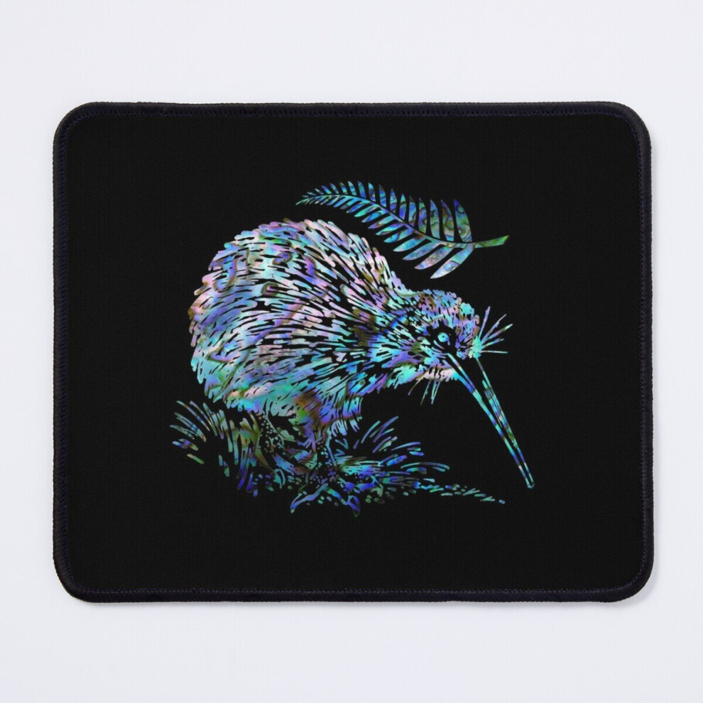 Mouse Pad New Zealand: Kiwi And Fern Paua 11.8 X 9.8 Inch Computer Mat Gaming Office Mousepad 7802738115291