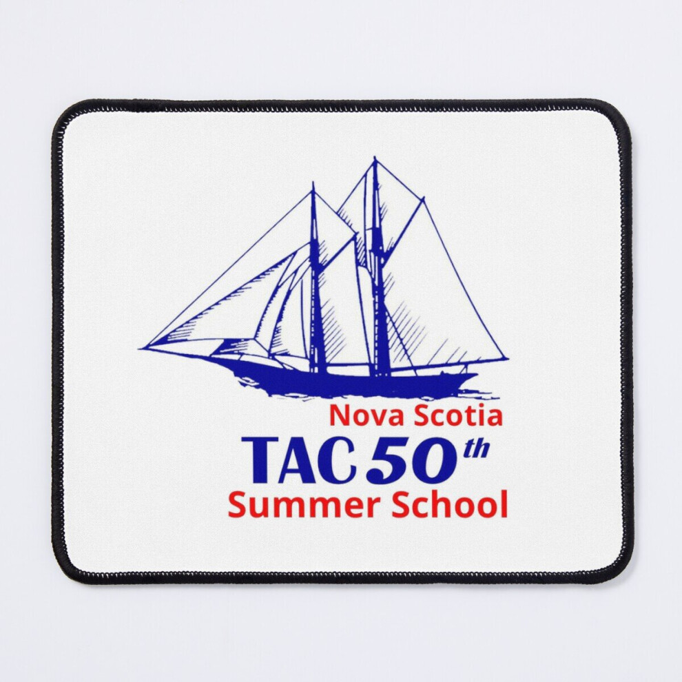Mouse Pad Tac Summer School 50Th Anniversary Sailboat 11.8 X 9.8 Inch Computer Mat Gaming Office Mousepad 7802738160291