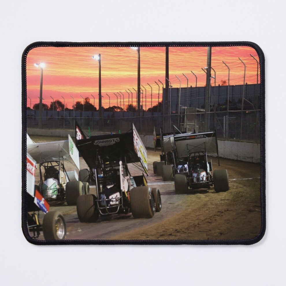 Mouse Pad Sunset At The Speedway Track. 11.8 X 9.8 Inch Computer Mat Gaming Office Mousepad 7802738135305