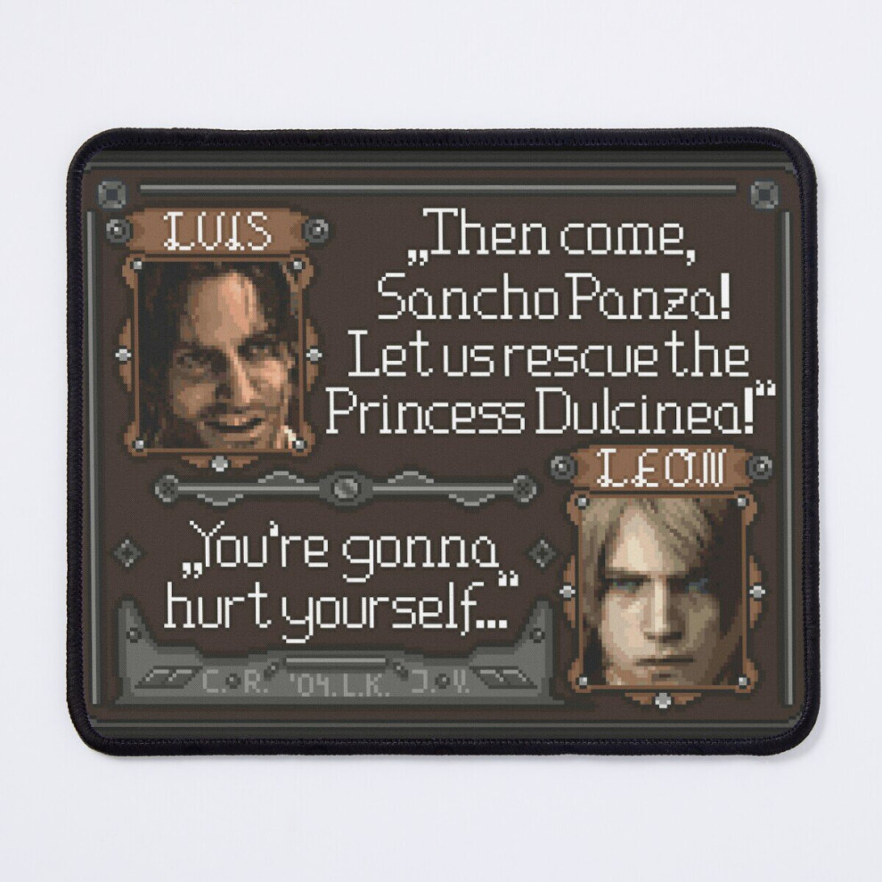 Mouse Pad Resident Evil 4 Remake Pixel Art 11.8 X 9.8 Inch Computer Mat Gaming Office Mousepad 7802738177107