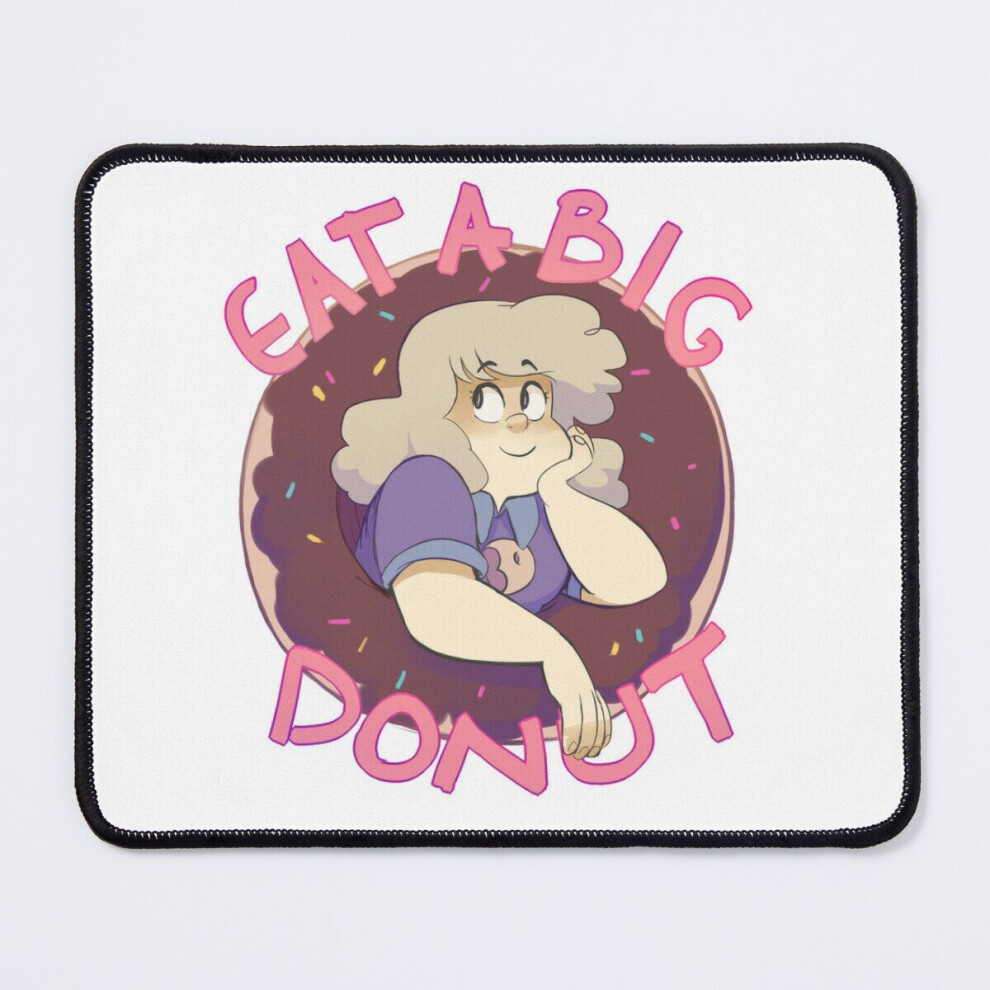 Mouse Pad Eat A Big Donut 11.8 X 9.8 Inch Computer Mat Gaming Office Mousepad 7802738164121