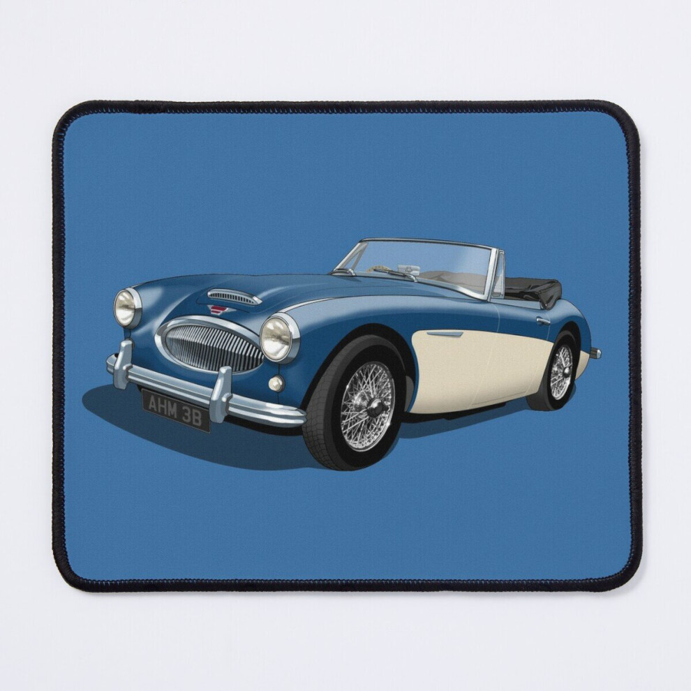 Mouse Pad Austin Healey 3000 Mk3 In And 11.8 X 9.8 Inch Computer Mat Gaming Office Mousepad Dark/Blue/White 7802738147261