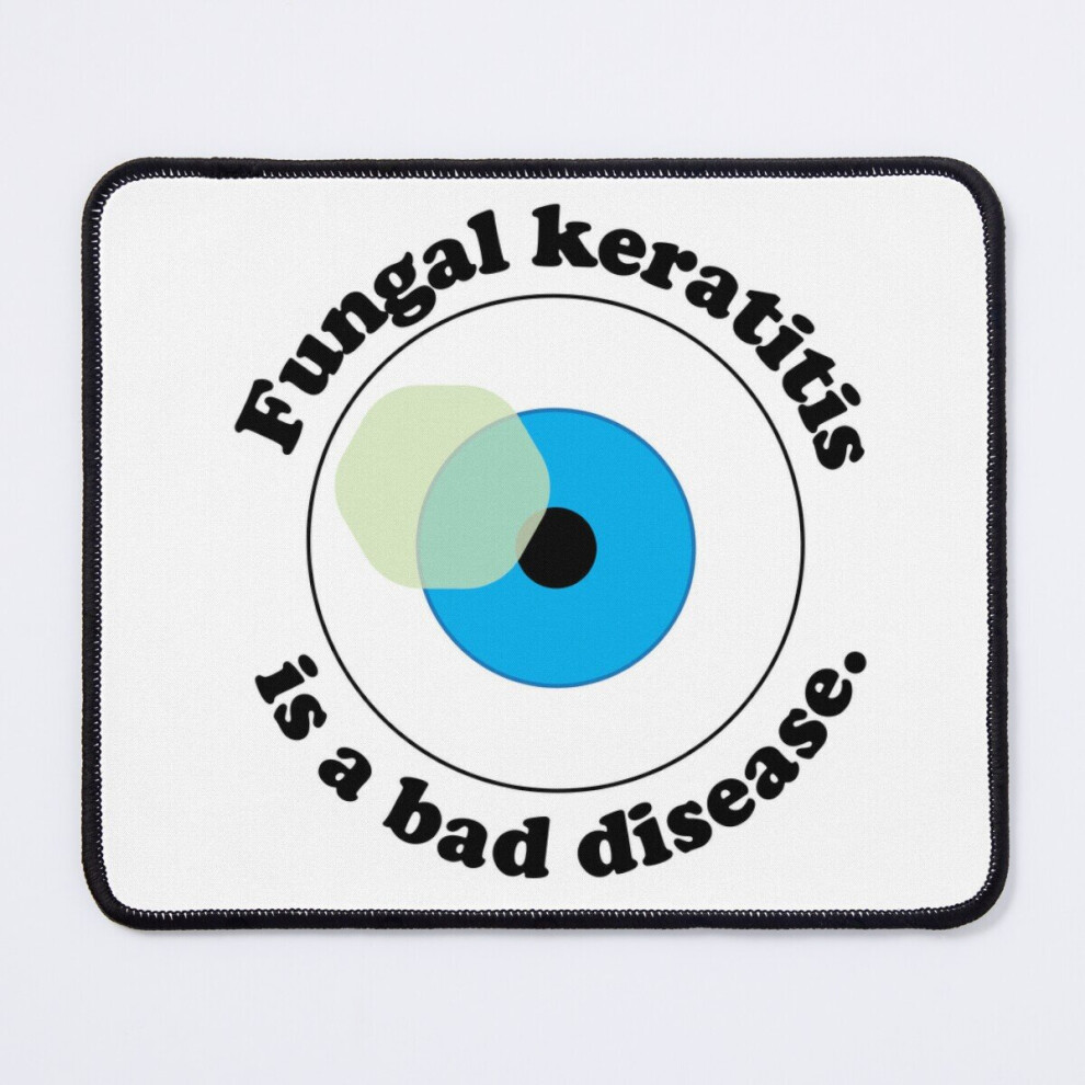 Mouse Pad Fungal Keratitis - Bad Disease 11.8 X 9.8 Inch Computer Mat Gaming Office Mousepad 7802738137880