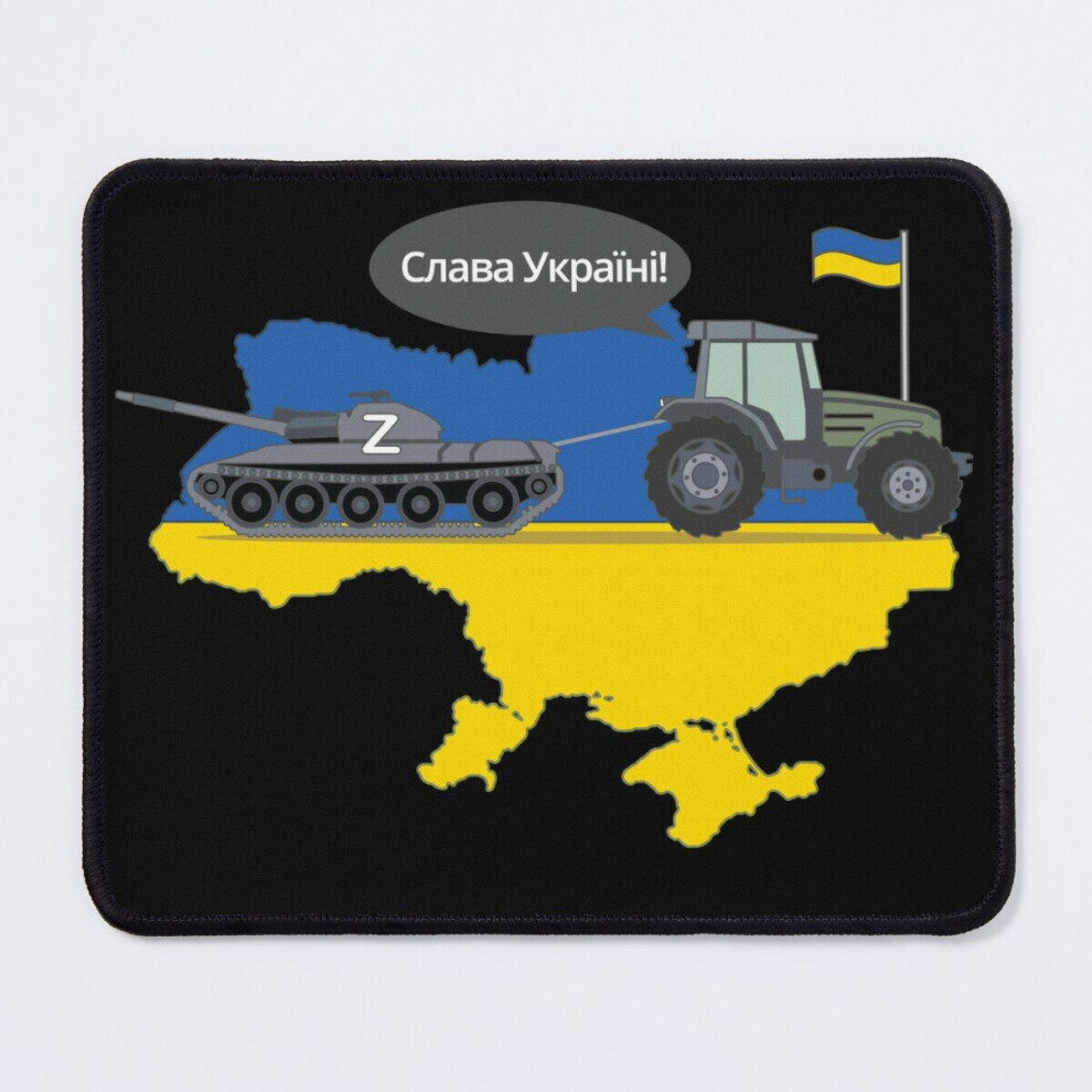 Mouse Pad Ukrainian Tractor Pulling A Russian Tank 11.8 X 9.8 Inch Computer Mat Gaming Office Mousepad 7802738178821