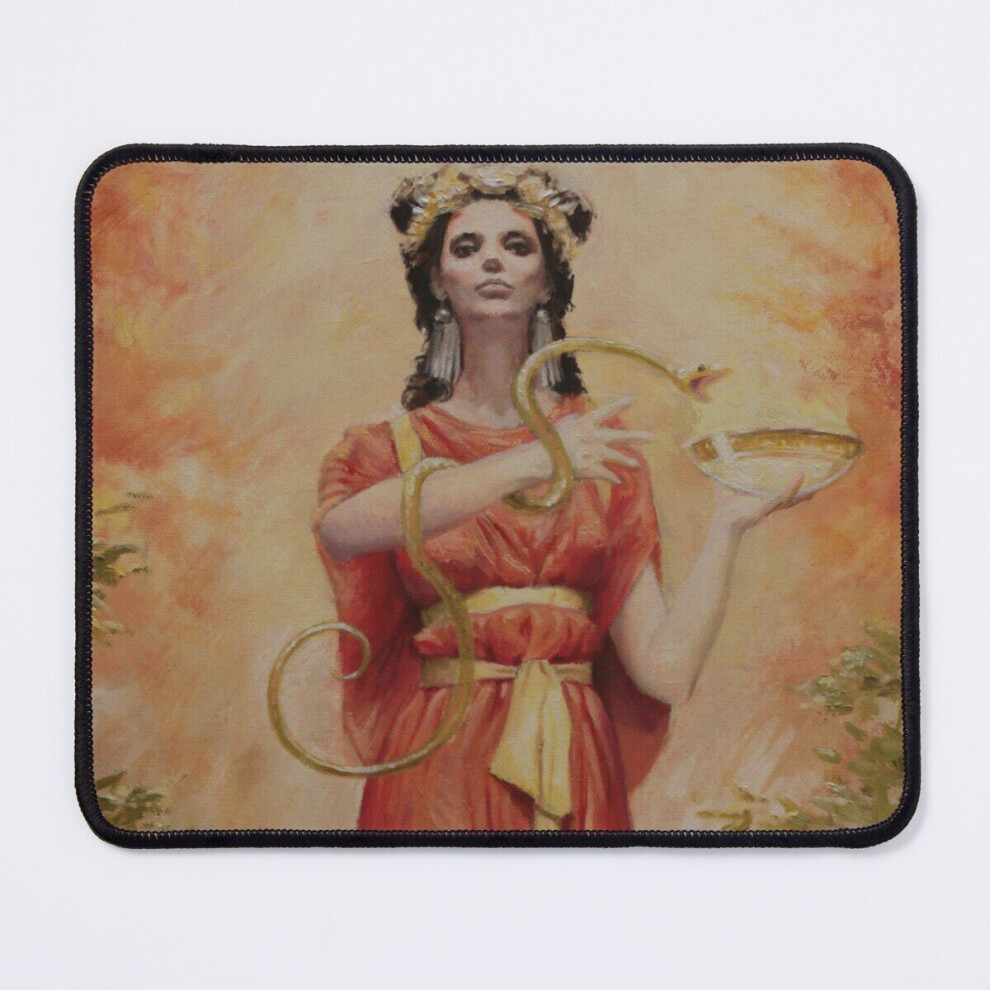 Mouse Pad Hygeia - Goddess Of Preventative Good Health 11.8 X 9.8 Inch Computer Mat Gaming Office Mousepad 7802738171587
