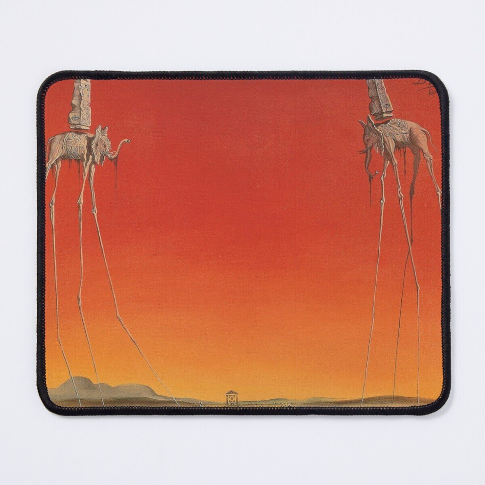 Mouse Pad Salvador Dali "Les Elephants" 11.8 X 9.8 Inch Computer Mat Gaming Office Mousepad 7802738185751