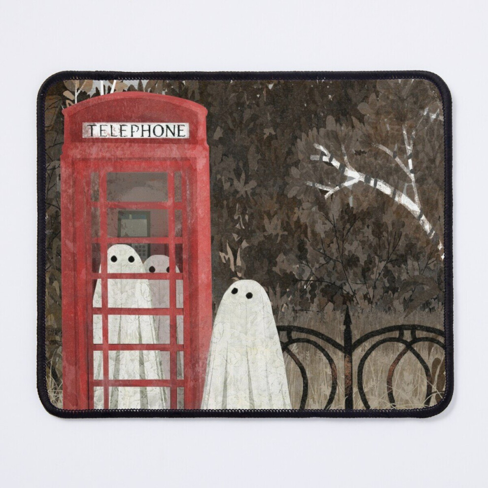 Mouse Pad There Are Ghosts In The Phone Box Again... 11.8 X 9.8 Inch Computer Mat Gaming Office Mousepad 7802738114157