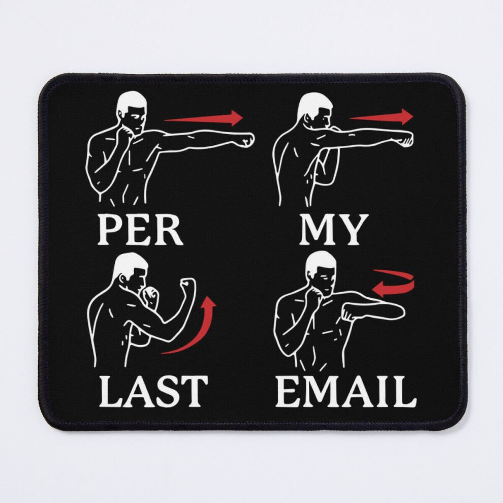 Mouse Pad Per My Last Email 11.8 X 9.8 Inch Computer Mat Gaming Office Mousepad 7802738136722