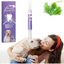 (1pc) Pet Oral Repair Gel,pet Oral Restoration Whitening Gel, No Brushing Pet Oral Repair Gel,pet Teeth Cleaning Gel For Dogs & Cats