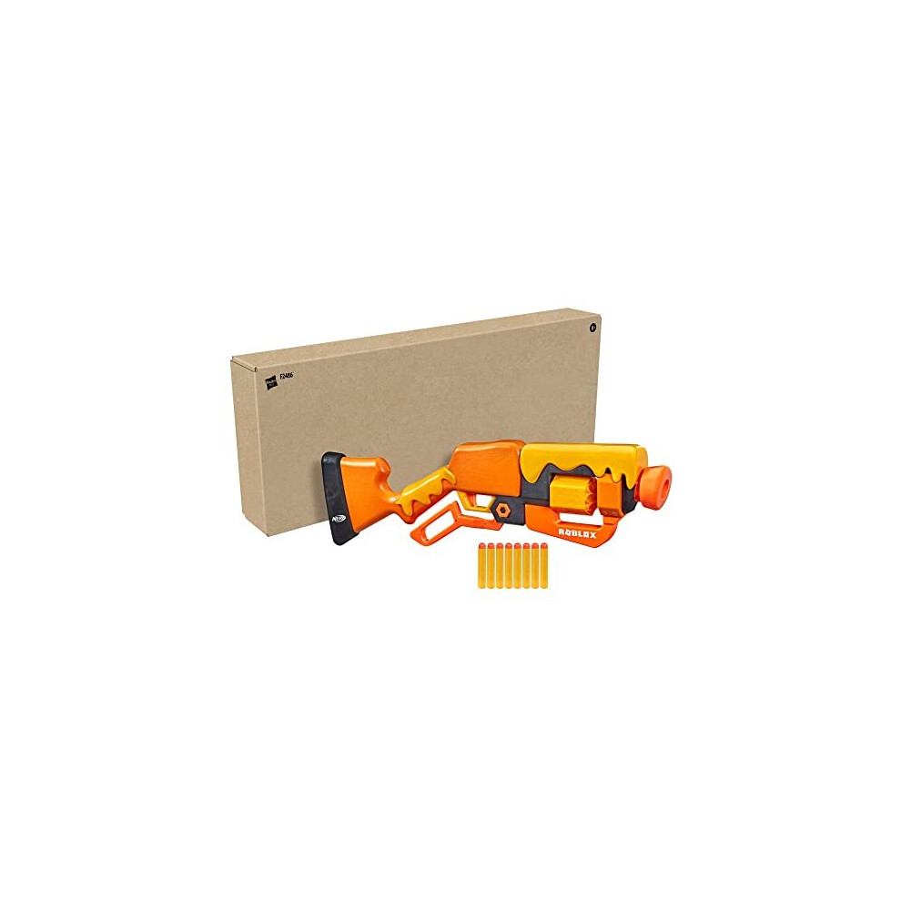 Nerf Roblox Adopt Me!: Bees! Lever Action Blaster, 8 Elite Darts, Code To Unlock In-Game Virtual Item, One Size, F2486f03