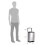 Amazon Rectangular Trash Can, 20 Litre/5.3 Gallon, Silver, Black 8